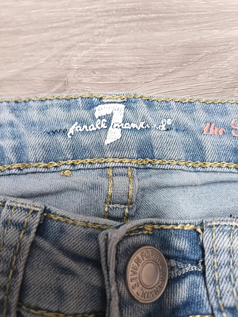 Girls Skinny 7 For All Man Kind Jeans